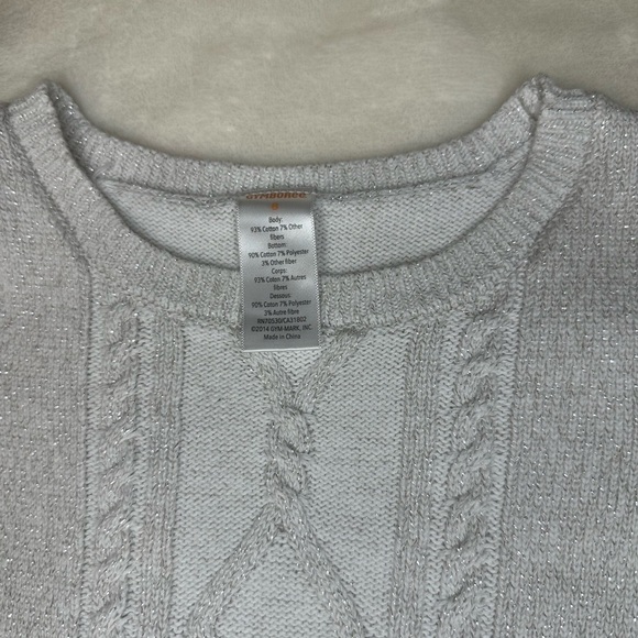 Gymboree sparkling ruffled cable-knit sweater dress - Picture 2 of 5